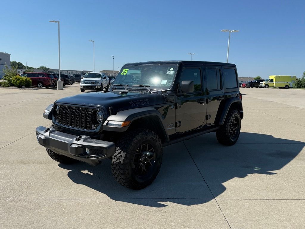 2025 Jeep Wrangler 4xe — rear three-quarter view