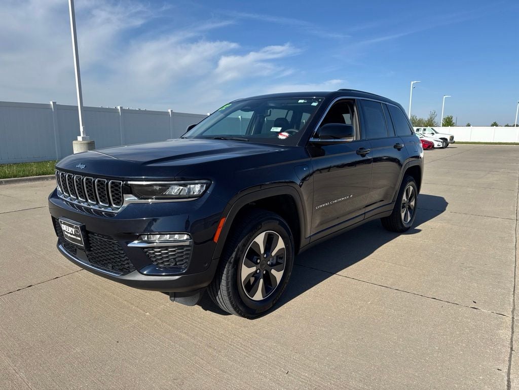 2022 Jeep Grand Cherokee 4xe — rear three-quarter view