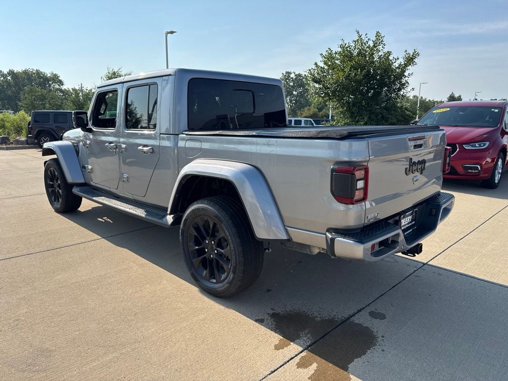 2021 Jeep Gladiator — rear three-quarter view